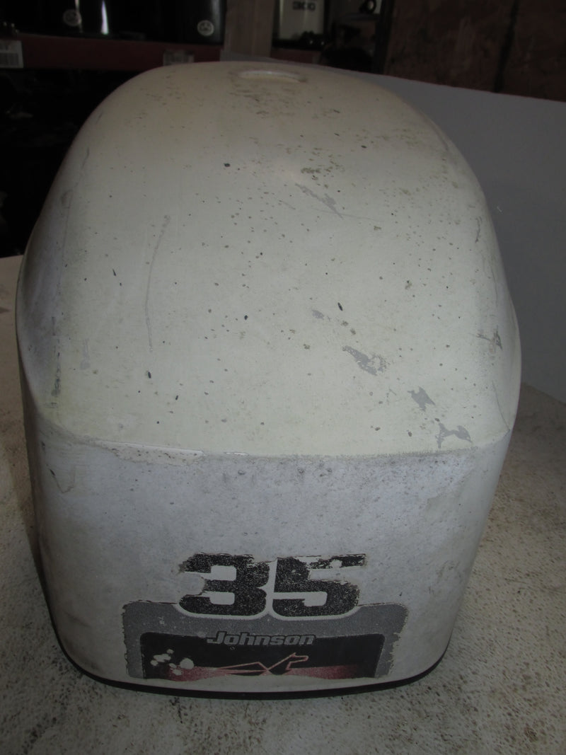 Johnson 35hp 3 CYL 2 Stroke Outboard Top Cowling
