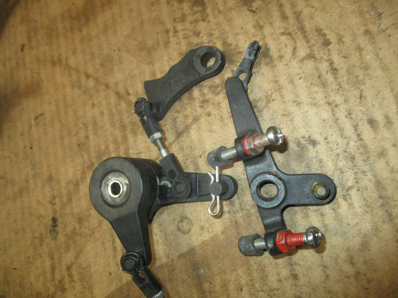 Yamaha 70hp precision blend 2 stroke outboard throttle bracket set (6H3-44117)
