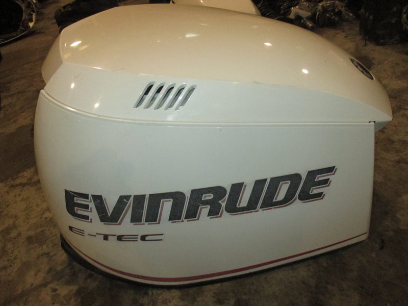 Evinrude E-TEC 300hp 2 stroke outboard top cowling