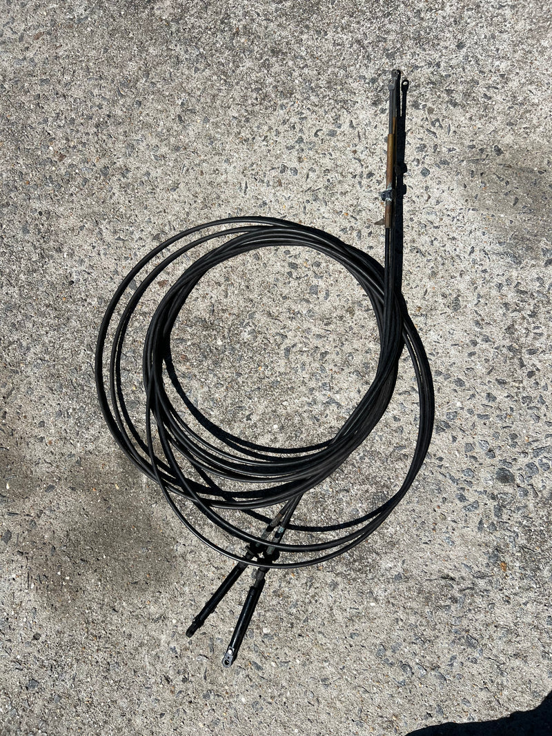 Johnson Evinrude outboard 20' throttle / shift cable set #2