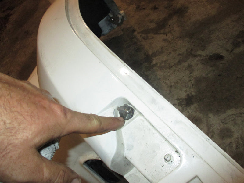 Evinrude E-TEC 300hp 2 stroke outboard starboard side cover