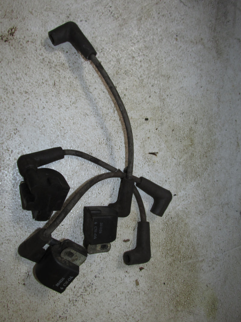 Johnson 35hp 3 CYL 2 Stroke Outboard Ignition Coil Set of 3 (584826)