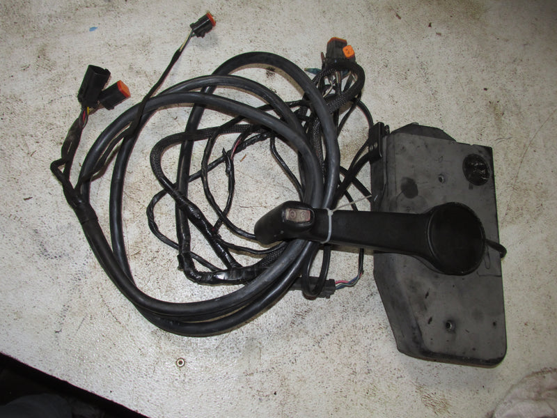Johnson 35hp 3 CYL 2 Stroke Outboard Side Mount Control Box w/ 8' Harness