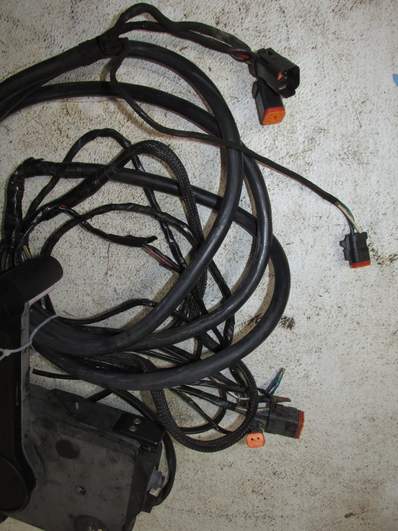 Johnson 35hp 3 CYL 2 Stroke Outboard Side Mount Control Box w/ 8' Harness