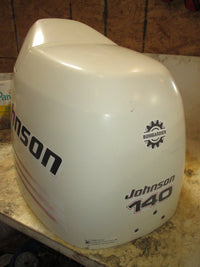 Load image into Gallery viewer, Johnson/Suzuki 140hp 4 stroke outboard top cowling
