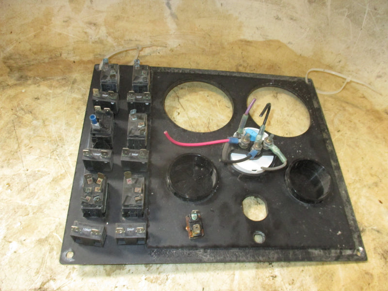 Bulls bay electronic panel with switches