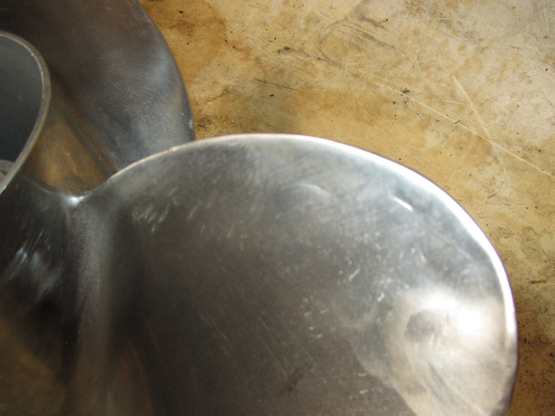 Suzuki 150 -250 hp 4 stroke outboard stainless steel propellor (14 3/4x23R)