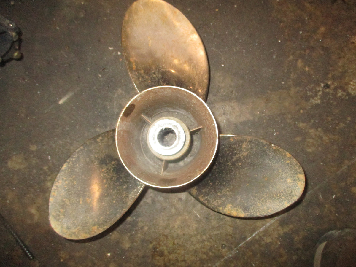 Johnson Evinrude outboard Quicksilver Thunderbolt stainless propeller 15.5x17