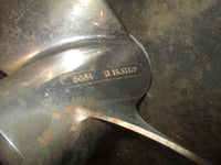 Load image into Gallery viewer, Johnson Evinrude outboard Quicksilver Thunderbolt stainless propeller 15.5x17
