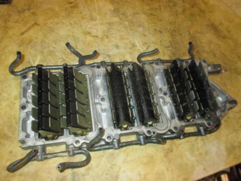 Yamaha 150hp OX66 2 stroke outboard intake manifold with reeds (65L-13624-01-94)