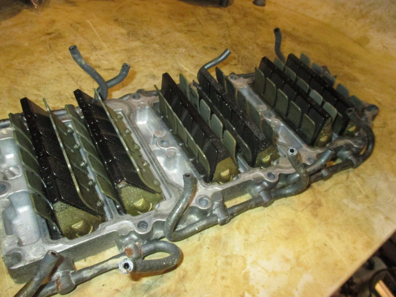 Yamaha 150hp OX66 2 stroke outboard intake manifold with reeds (65L-13624-01-94)