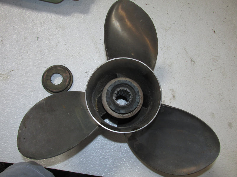 Mercury Mariner 115hp 2 Stroke Outboard Stainless Vengeance Propeller 18P