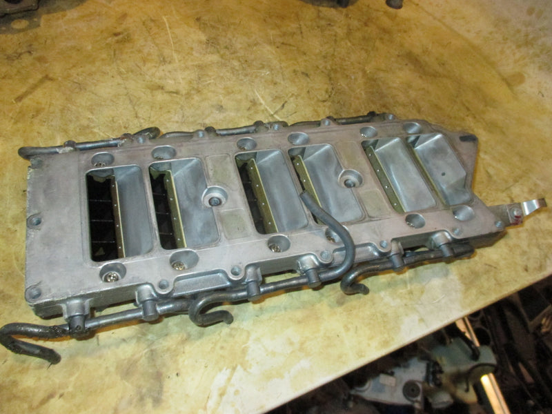 Yamaha 150hp OX66 2 stroke outboard intake manifold with reeds (65L-13624-01-94)