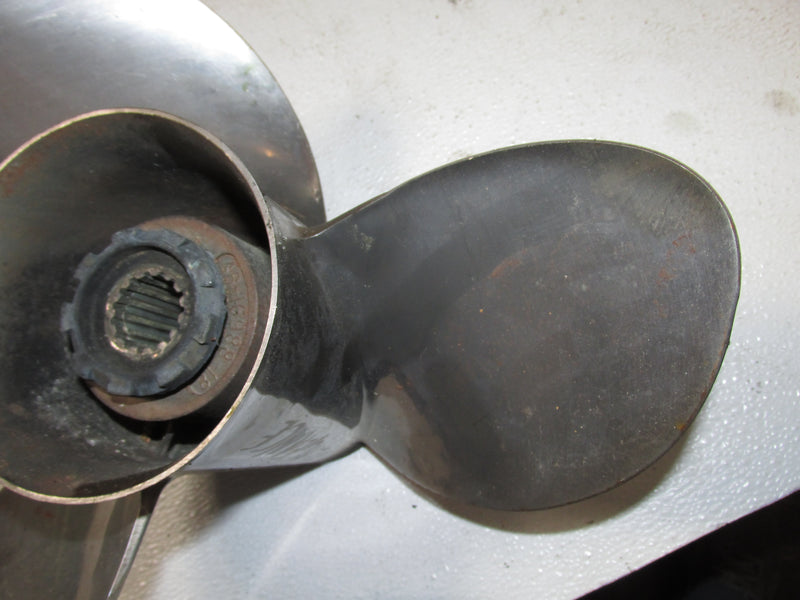 Mercury Mariner 115hp 2 Stroke Outboard Stainless Vengeance Propeller 18P