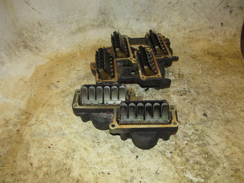 Johnson GT 200hp 2 Stroke Outboard Intake manifold and reeds (332264-332243-2)
