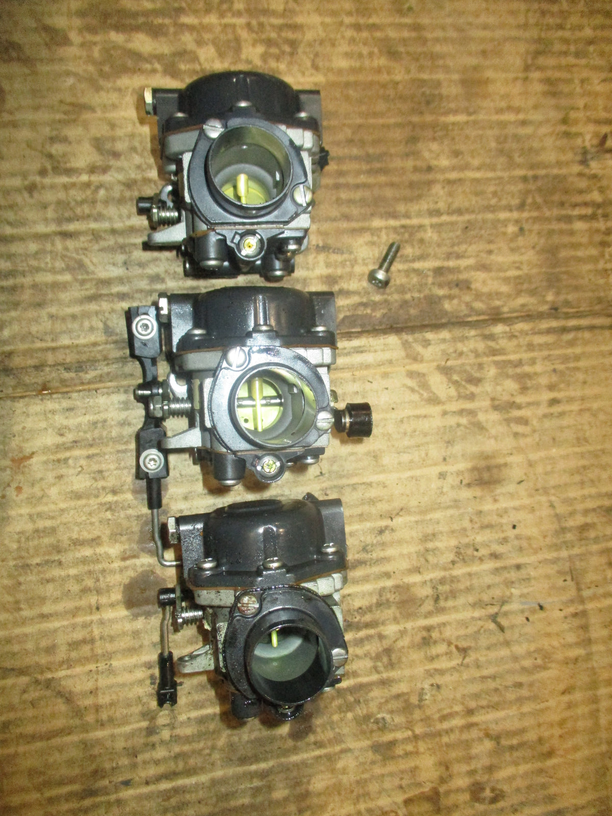 Evinrude 35hp 2 stroke outboard carburetor set