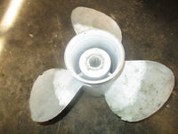 Load image into Gallery viewer, Nissan 50hp 2 stroke outboard aluminum prop 11.1-13
