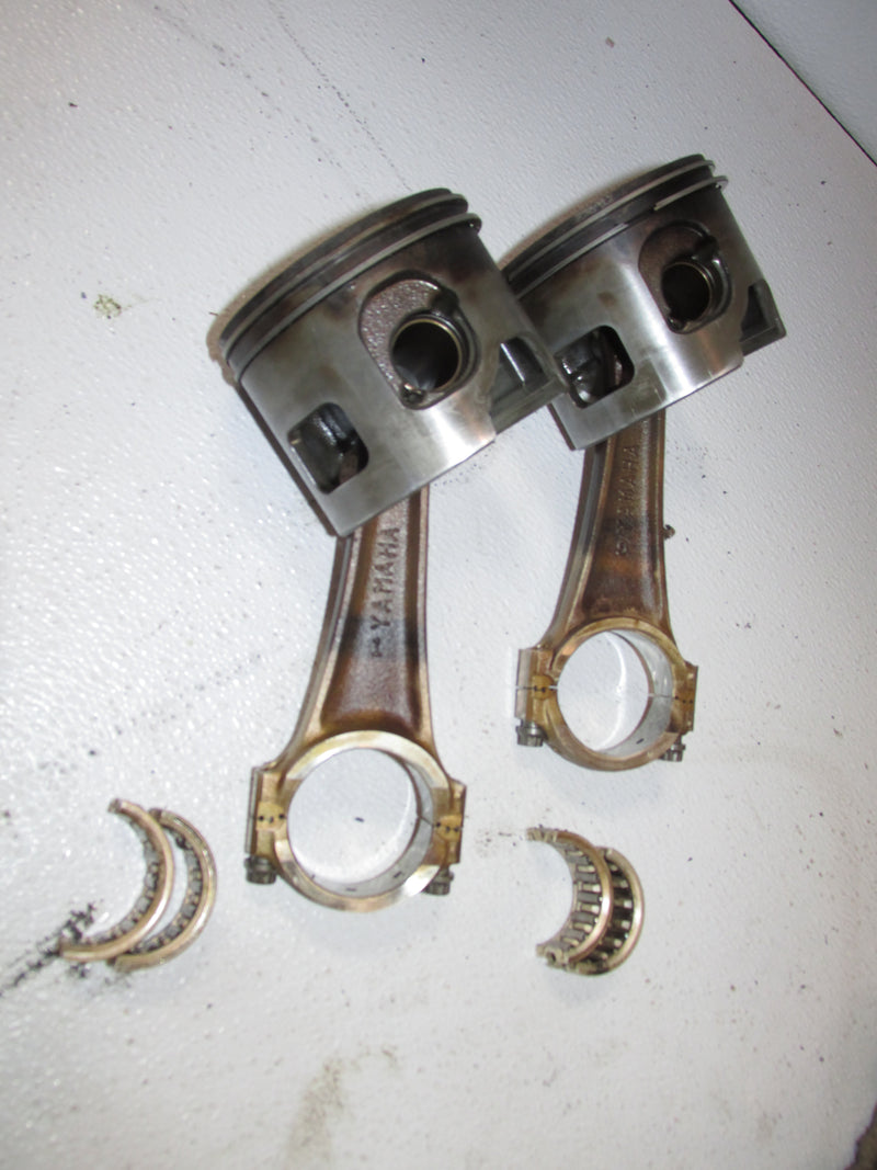 Yamaha 150hp VMAX 2 Stroke Outboard Starboard Piston & Rod Set of 2 (64D-02)