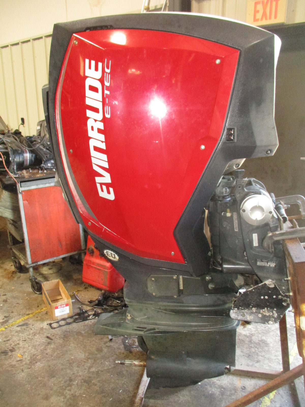 2015 Evinrude ETEC G2 250hp 25" outboard