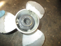 Load image into Gallery viewer, Nissan 50hp 2 stroke outboard aluminum prop 11.1-13
