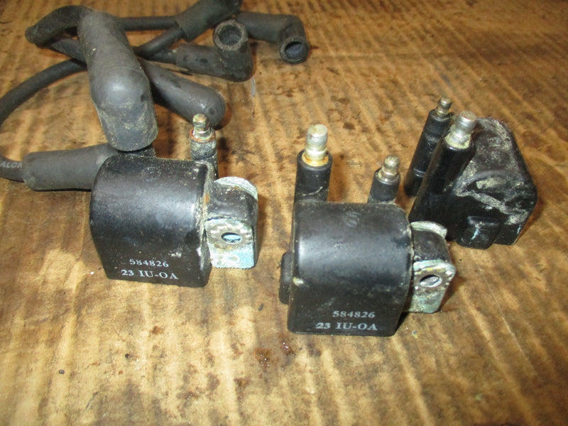 Evinrude 35hp 2 stroke outboard ignition coil set (584826)