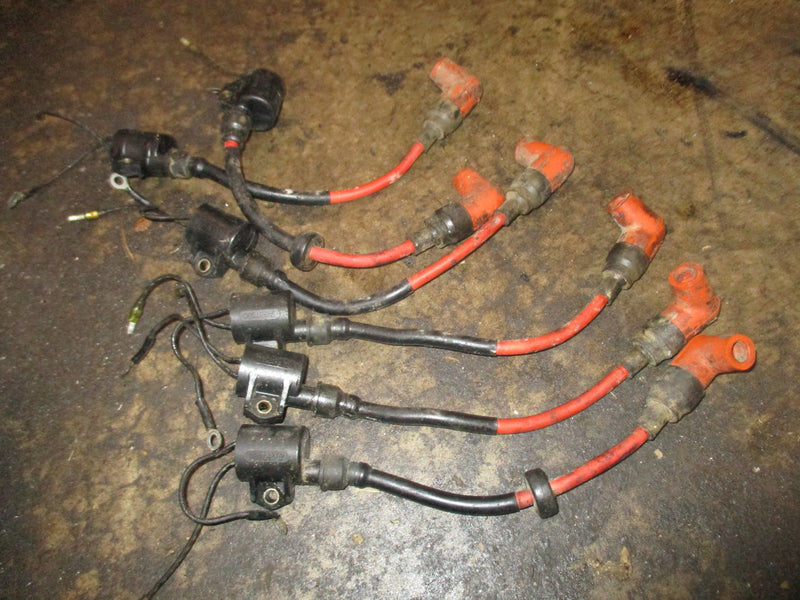 Yamaha 200hp 0X66 2 stroke outboard ignition coil set (61A-85570-00-00)