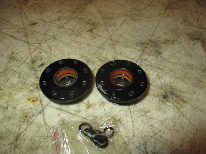 Mercury optimax 225hp 2 stroke outboard trim unit caps