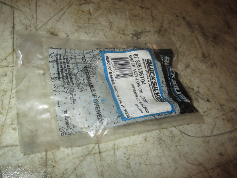 Mercury optimax 225hp 2 stroke outboard low oil switch assembly (87-856156T04)