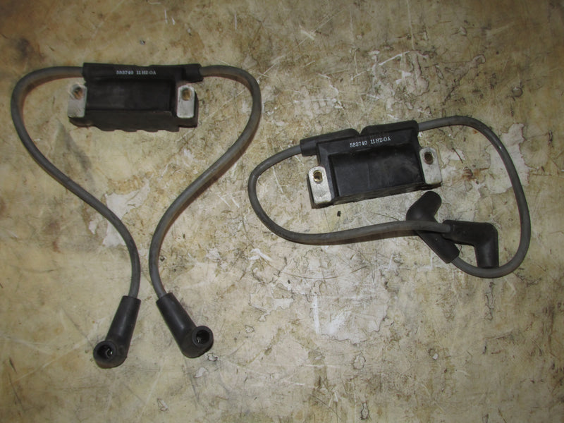 Evinrude 115hp 60 Degree Ocean Pro Outboard Dual Ignition Coil Set (583740)