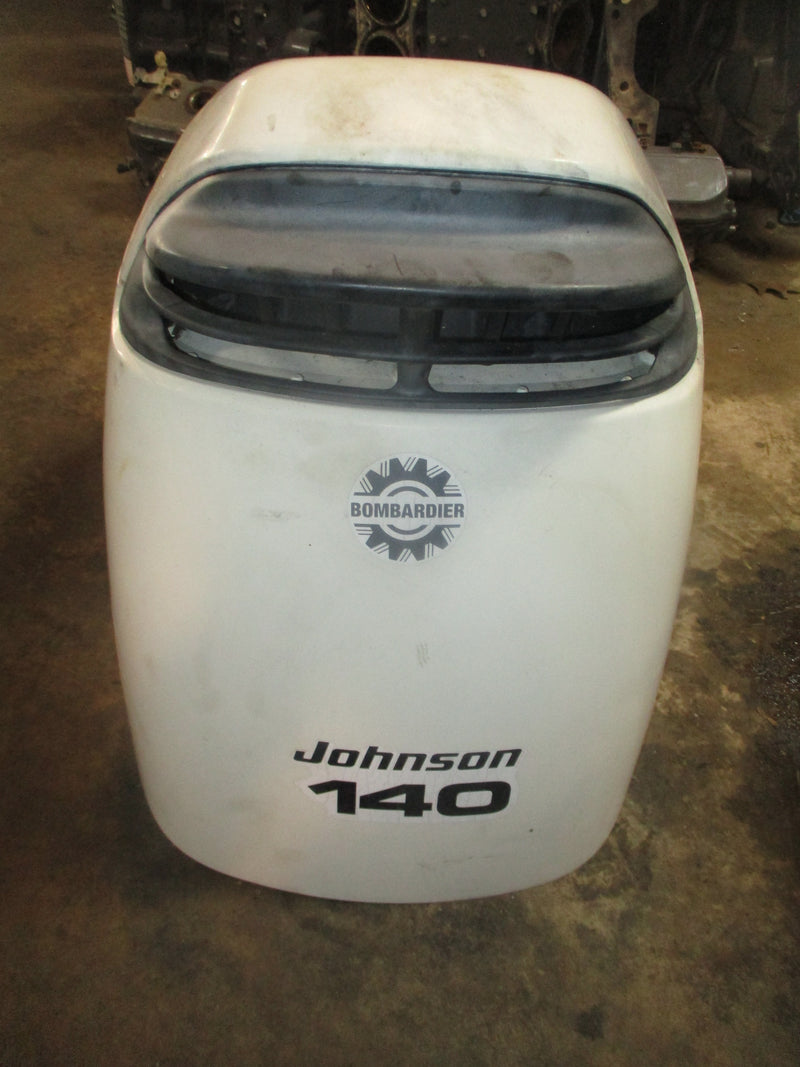Johnson 140hp 4 stroke outboard top cowling