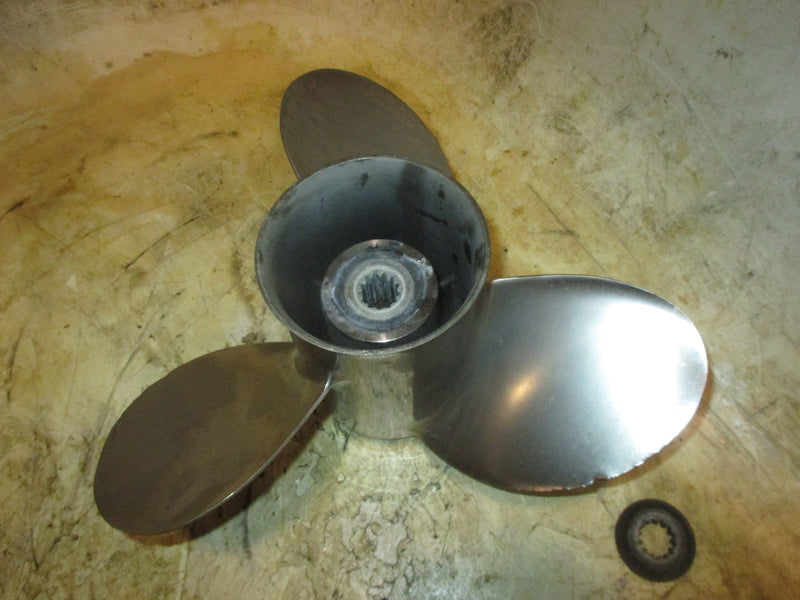 Johnson 90hp 2 stroke outboard solas stainless steel propellor (2441-133-17)