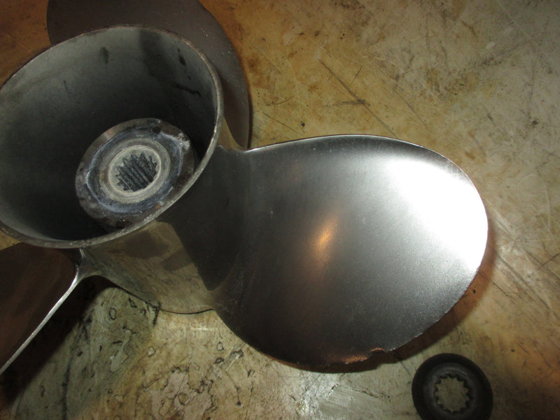 Johnson 90hp 2 stroke outboard solas stainless steel propellor (2441-133-17)