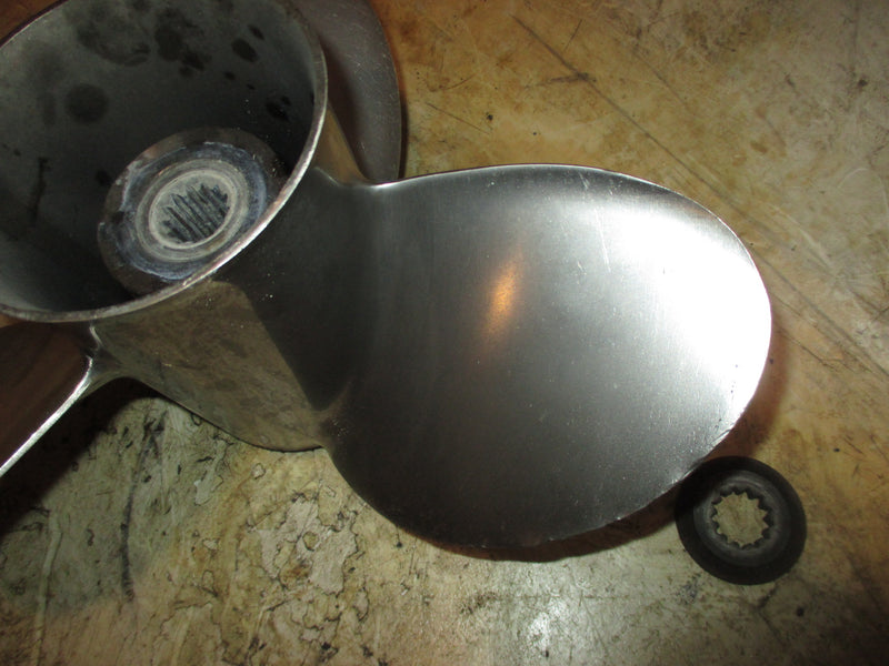 Johnson 90hp 2 stroke outboard solas stainless steel propellor (2441-133-17)