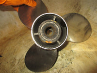 Load image into Gallery viewer, Johnson 90hp 2 stroke outboard solas stainless steel propellor (2441-133-17)
