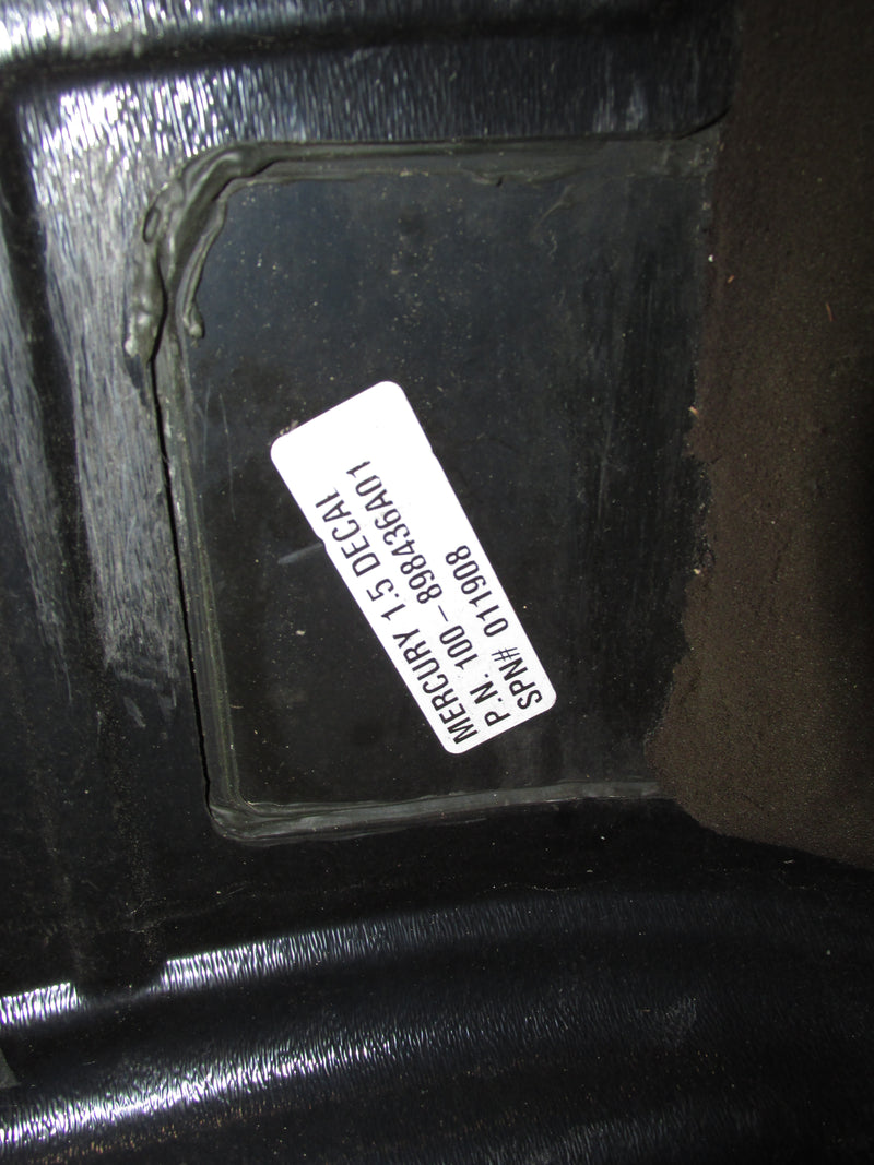 Mercury Optimax 115hp 2 Stroke Outboard Top Cowling