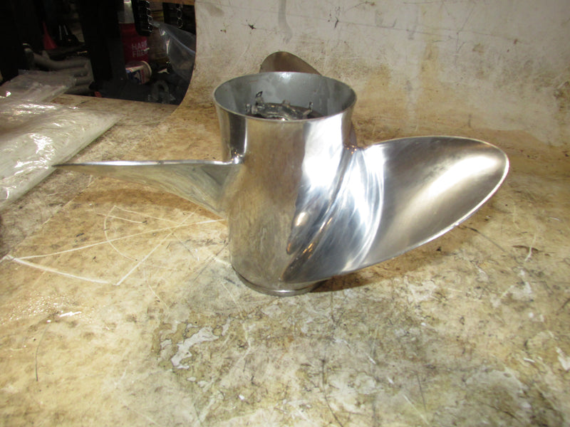 Mercury Optimax 115hp 2 Stroke Outboard Michigan Apollo XHS Stainless Steel Prop