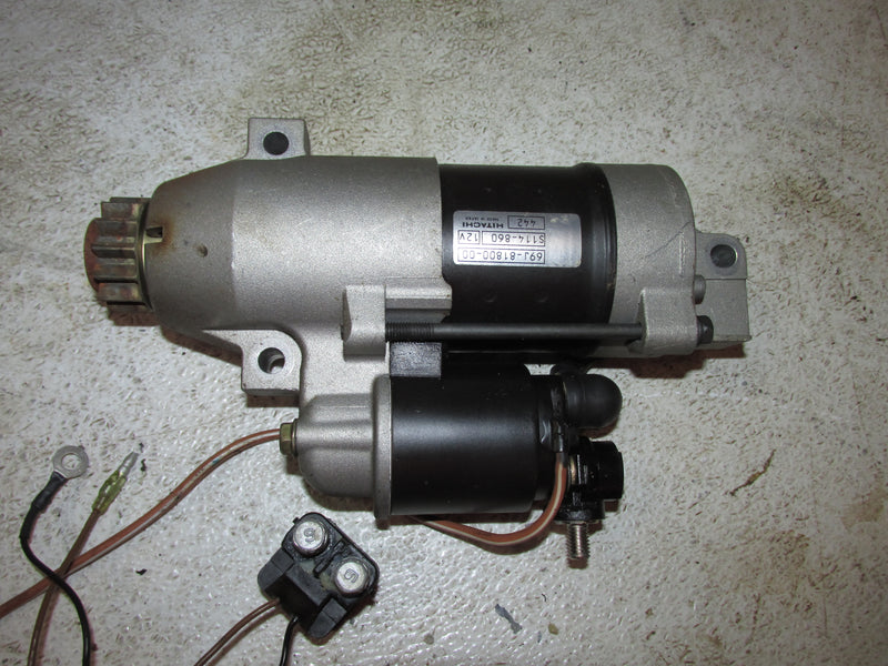 Yamaha 200hp 4 Stroke Outboard Starter and Relay (69J-83306-01-00)