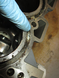 Load image into Gallery viewer, Suzuki DF115 115hp outboard crankcase block SOLD AS IS
