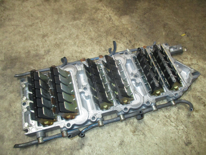 Yamaha OX66 200hp 2 stroke outboard intake and reeds (65L-13624)