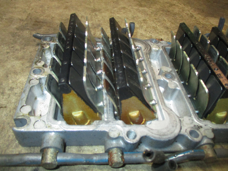 Yamaha OX66 200hp 2 stroke outboard intake and reeds (65L-13624)