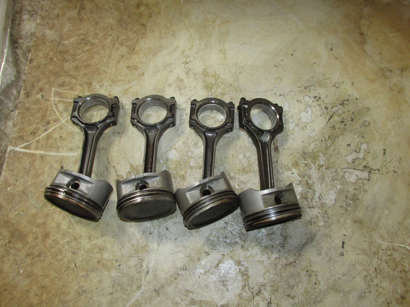 Mercury 90hp 4 Stroke Outboard Piston and Rod Set of 4 (60C-00)