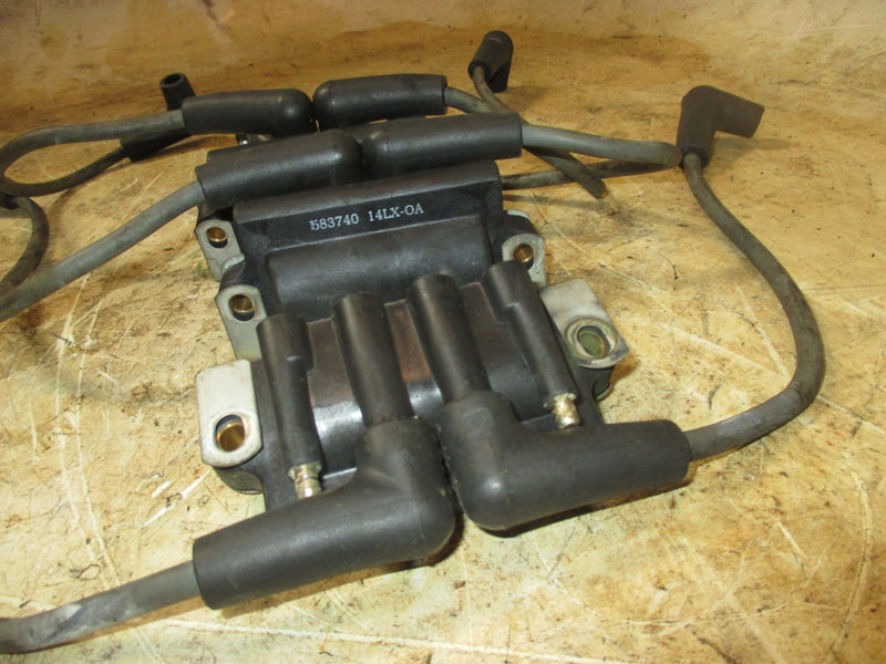 Johnson 150hp 2 stroke outboard dual ignition coil set (583740)