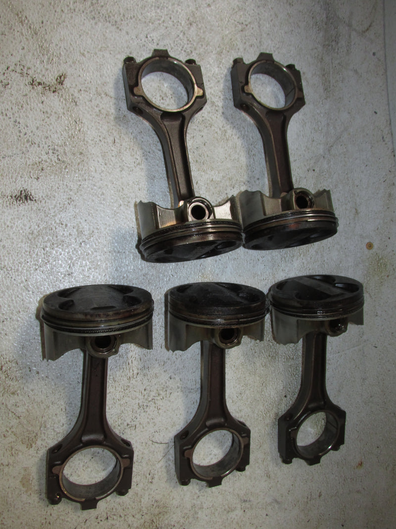 Yamaha 3.3L 200hp 4 Stroke Outboard Piston and Rod Set of 5 (69J-00)