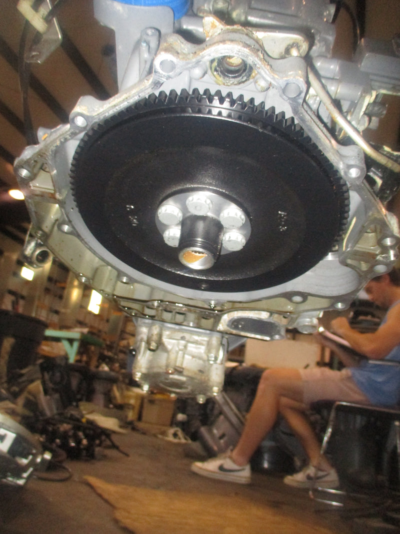 Honda BF90A outboard crankcase powerhead