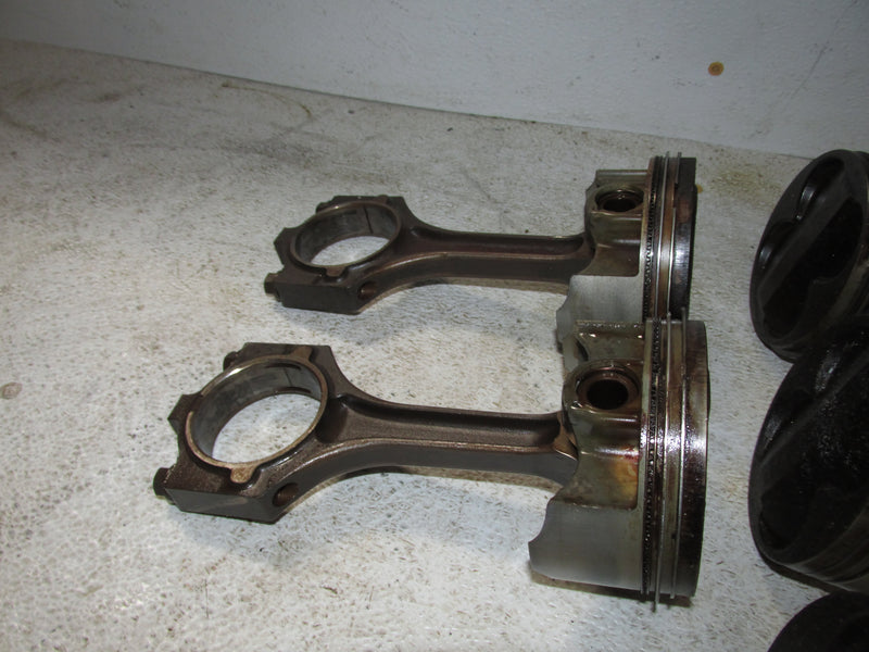 Yamaha 3.3L 200hp 4 Stroke Outboard Piston and Rod Set of 5 (69J-00)