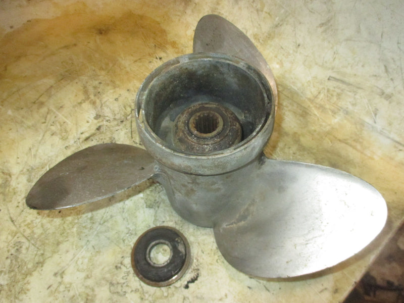 Evinrude 175hp 2 Stroke outboard Stainless Propeller 14 1/4 X 21 (387520)