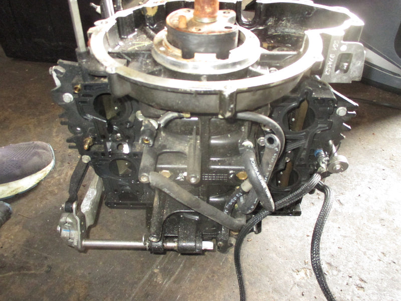 Evinrude 115hp 2 stroke outboard crankcase powerhead