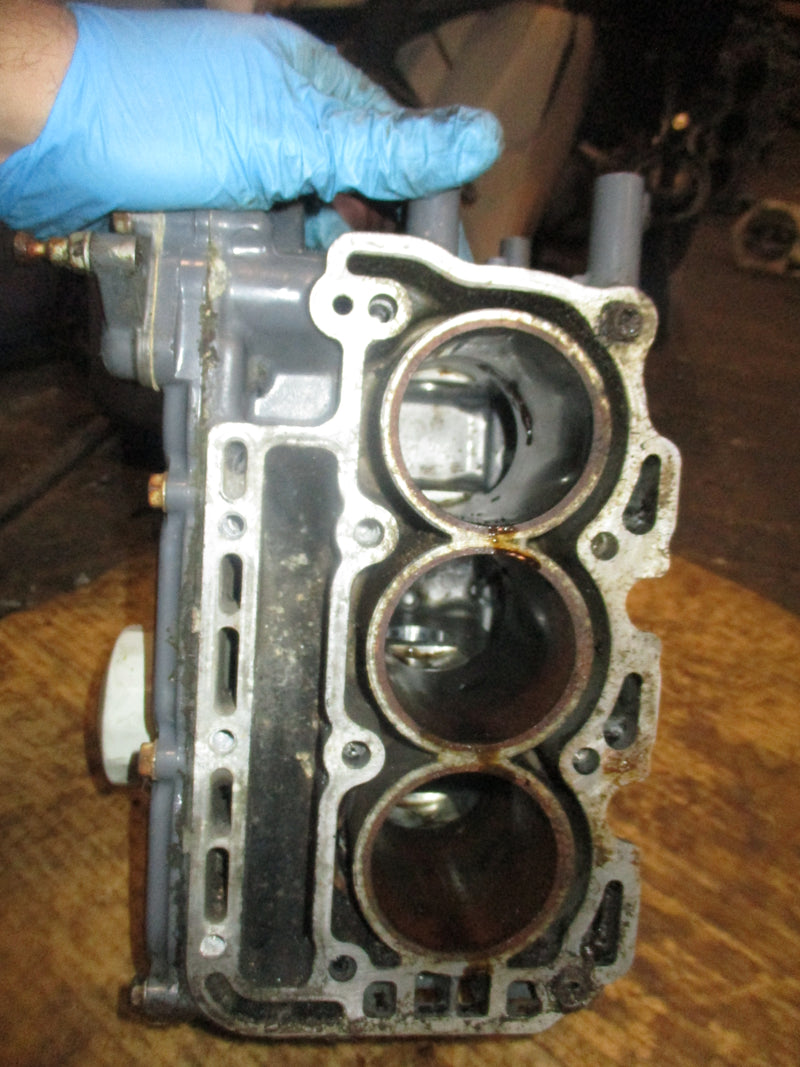 Honda BF30 outboard crankcase block