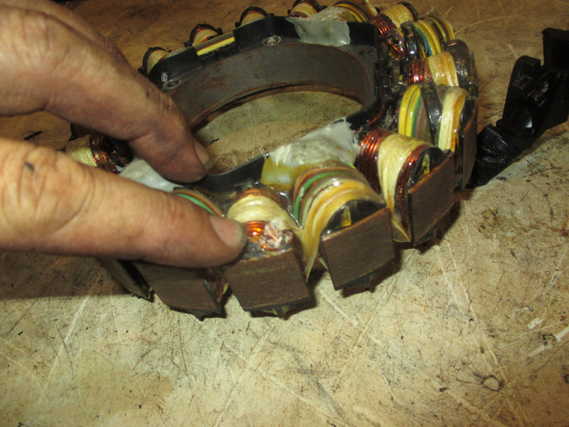 Evinrude 115hp 2 stroke outboard stator (586956)