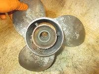 Load image into Gallery viewer, Johnson 120/140hp 2 Stroke outboard Stainless Steel Propeller Michigan 13.75x15
